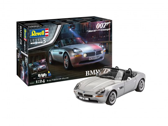 05662 ドイツレベル 1/24 BMW Z8 `007ワールド・イズ・ノット・イナフ`