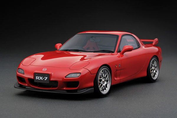 IG3605 IGモデル 1/18 MAZDA RX-7 (FD3S) Spirit R Type A Red