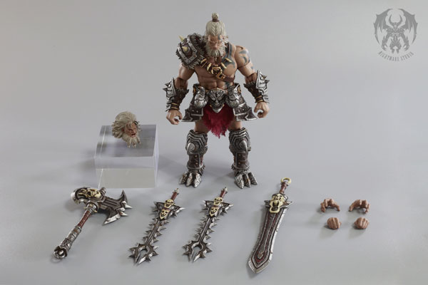 NIGHTMARE STUDIO バーバリアン 1/12スケール可動フィギュア