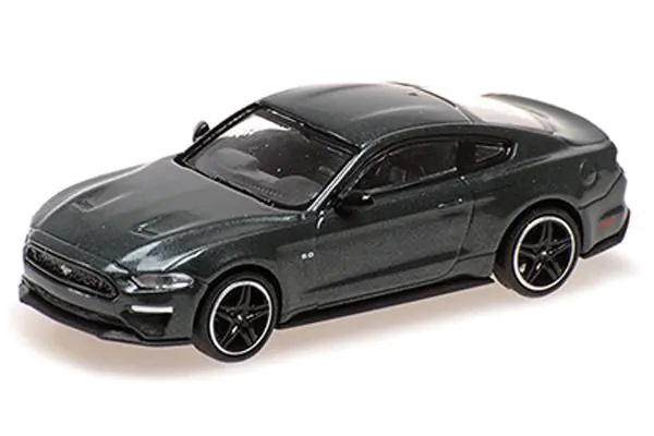 870087025 MINICHAMPS 1/87 フォード マスタング 2018 ダークグリーンメタリック