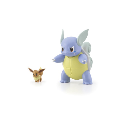 【定番単品販売】ポケモンスケールワールド カントー地方 03 イーブイ&カメール