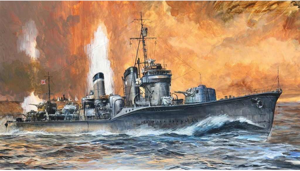 W240 1/700 日本海軍 駆逐艦 吹雪