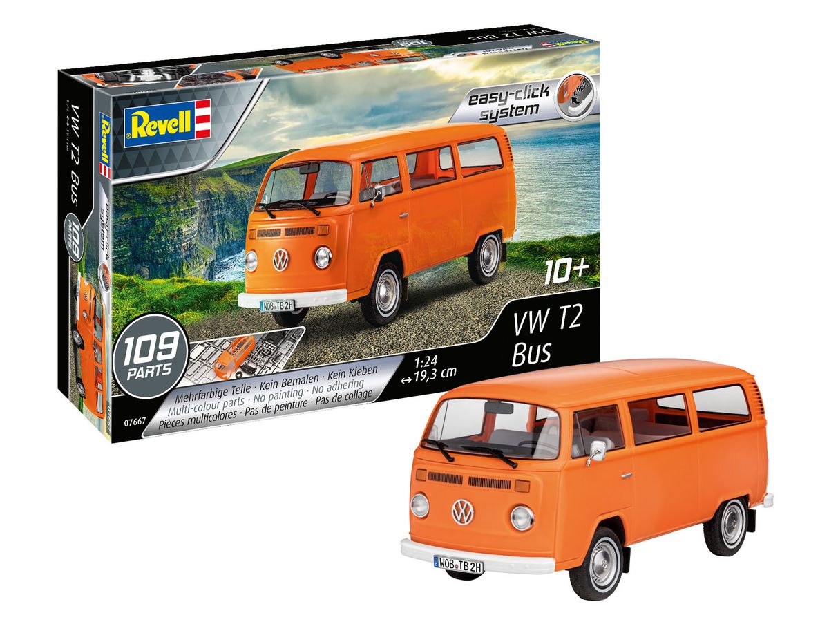 07667 ドイツレベル 1/24 VW T2 バス