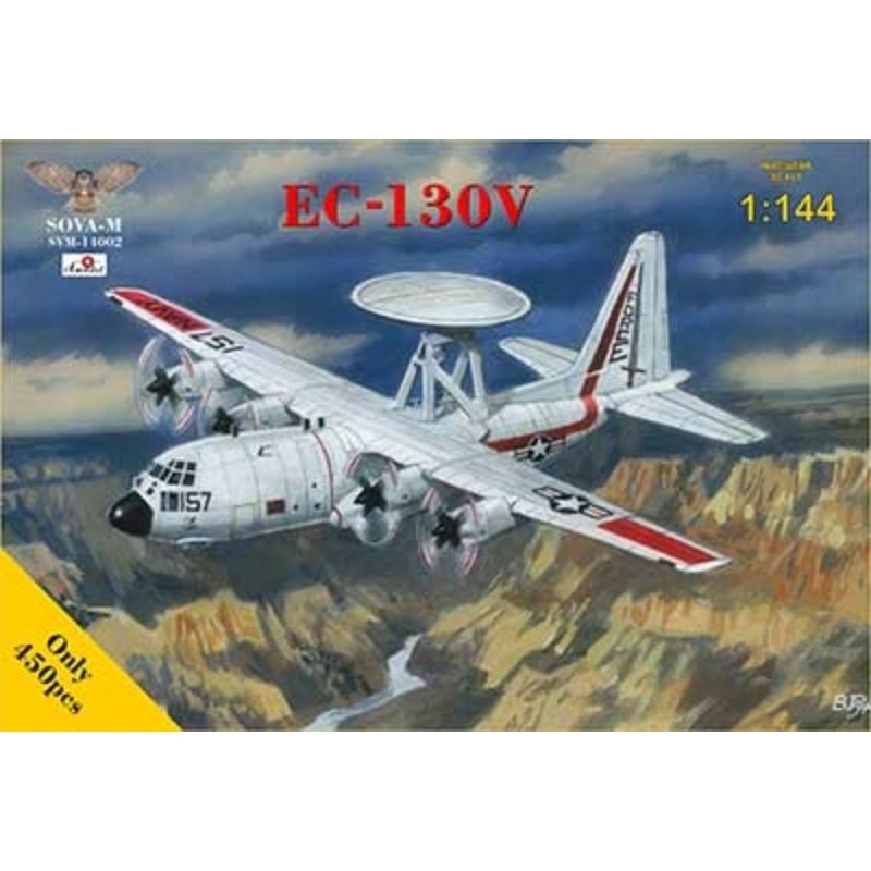 AVS14002 AVIS 1/72 米・ロッキード EC-130V ハーキュリーズ 早期警戒機(SOVA-Mブランド)