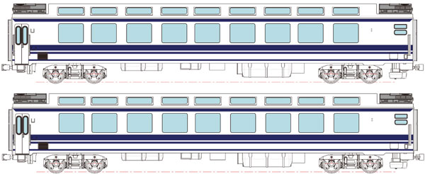TW-EUC-Y 1/80 ユーロライナー 増結2両セット