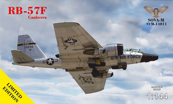 SVM14011 ソヴァーM 1/144 RB-57F キャンベラ 高高度戦略偵察機