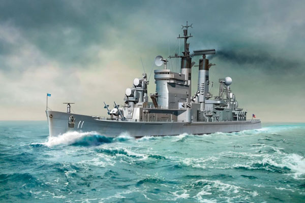DR7121 ドラゴン 1/700 アメリカ海軍 ミサイル巡洋艦 U.S.S. シカゴ CG-11