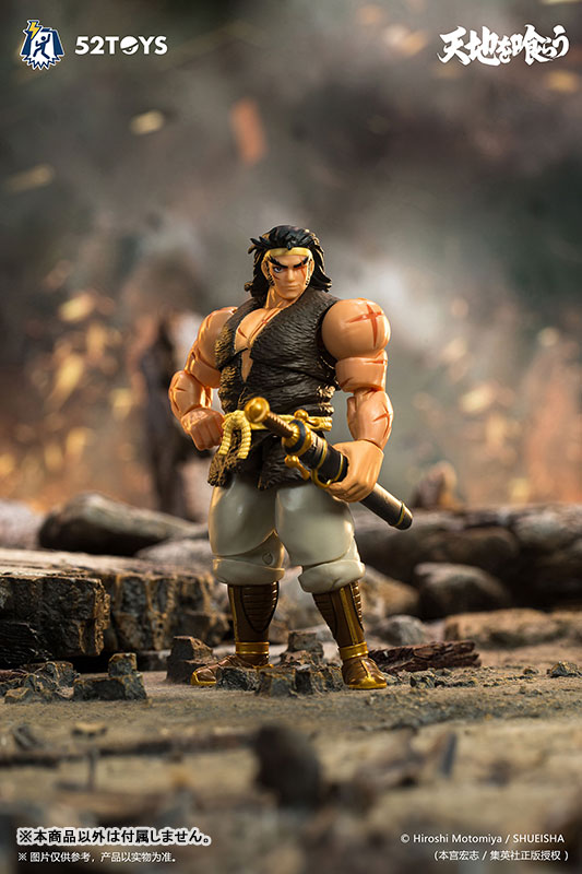 52TOYS FIGLITEシリーズ 天地を喰らう 張飛翼徳 1/18スケールアクションフィギュア