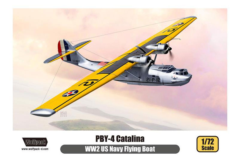 WOLWP17214 ウルフパック 1/72 PBY-4 カタリナ (プレミアムエディションキット)