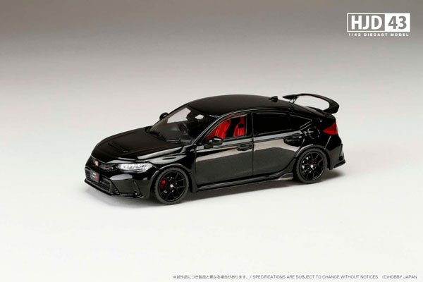 HJD431001BK HJD43 1/43 Honda シビック TYPE R (FL5) クリスタルブラックパール