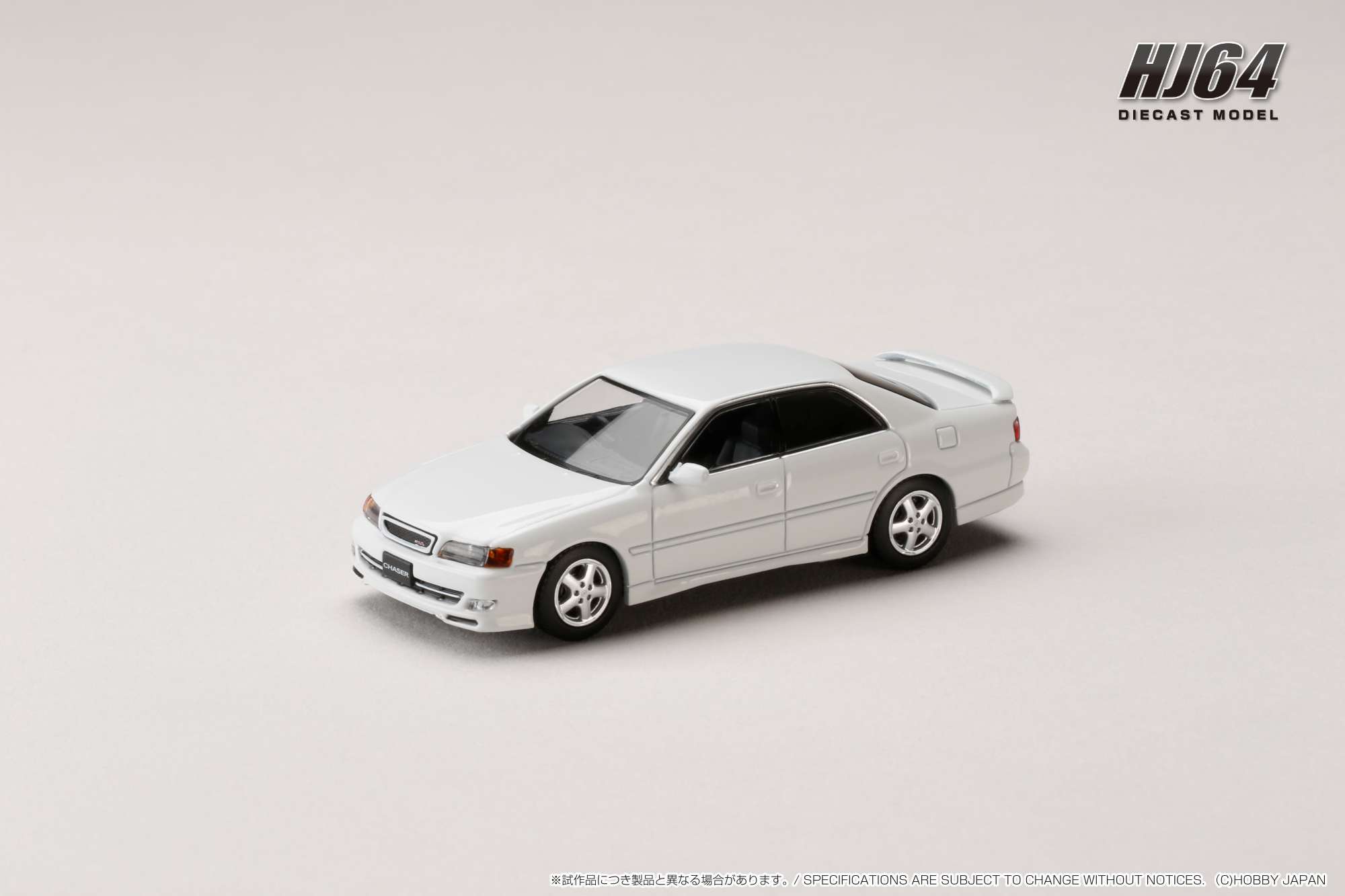 HJ643072W HJ64 1/64 トヨタ チェイサー TOURER V (JZX100) 1998 / Mesh Front Grill スーパーホワイト II