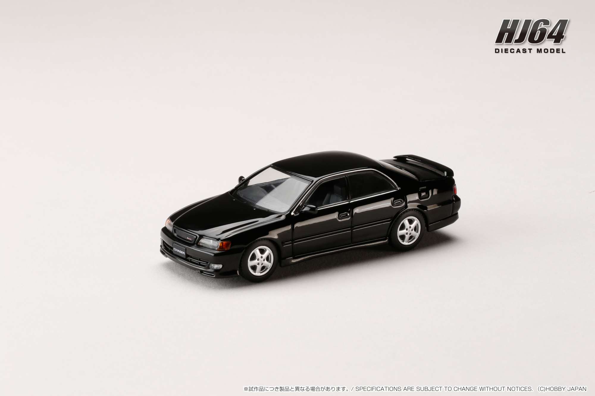 HJ643072BK HJ64 1/64 トヨタ チェイサー TOURER V (JZX100) 1998 / Mesh Front Grill ブラック(カスタムカラー)