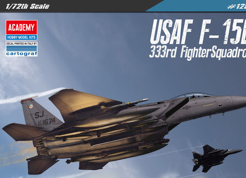 12550 アカデミー 1/72 F-15E アメリカ空軍 第333戦闘飛行隊