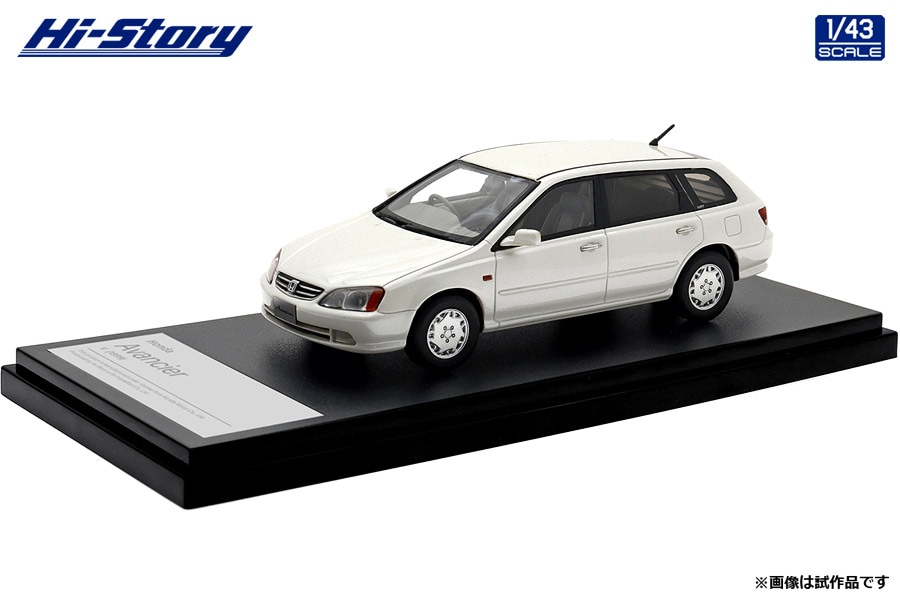 HS484WH Hi-Story 1/43 Honda Avancier V (1999)  プレミアムホワイトパール