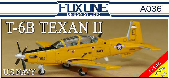 FXNA036 フォックスワンデザイン 1/144 T-6B テキサンⅡ(アメリカ海軍仕様)