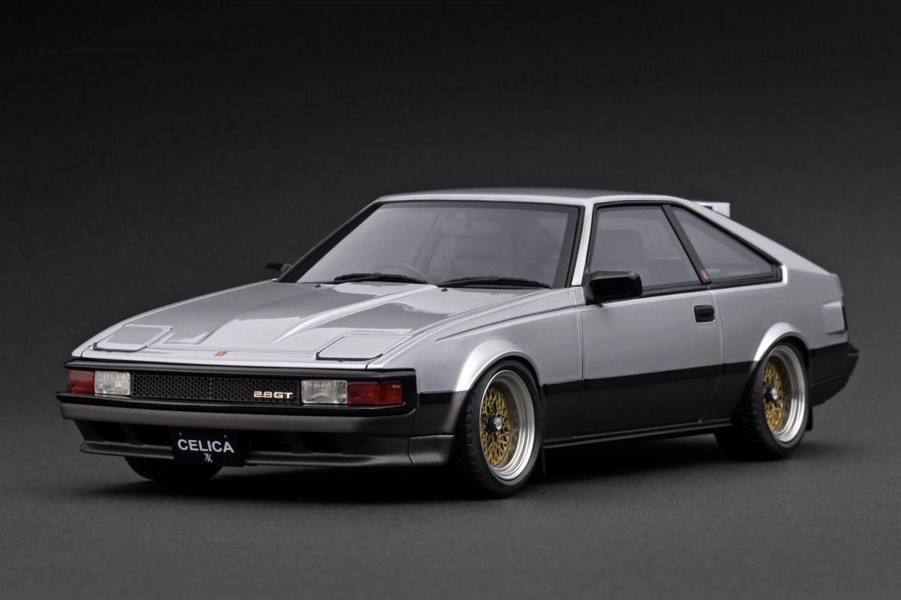 IG3535 IGモデル 1/18 Toyota Celica XX 2800GT (A60)  Silver/Gun Metallic