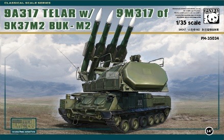 PH35034 パンダホビー 1/35 9K37M2'ブークM2'  (9A317 TELAR w/9M317ミサイル)