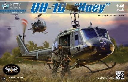 KH80154 キティホーク 1/48  UH-1D ヒューイ