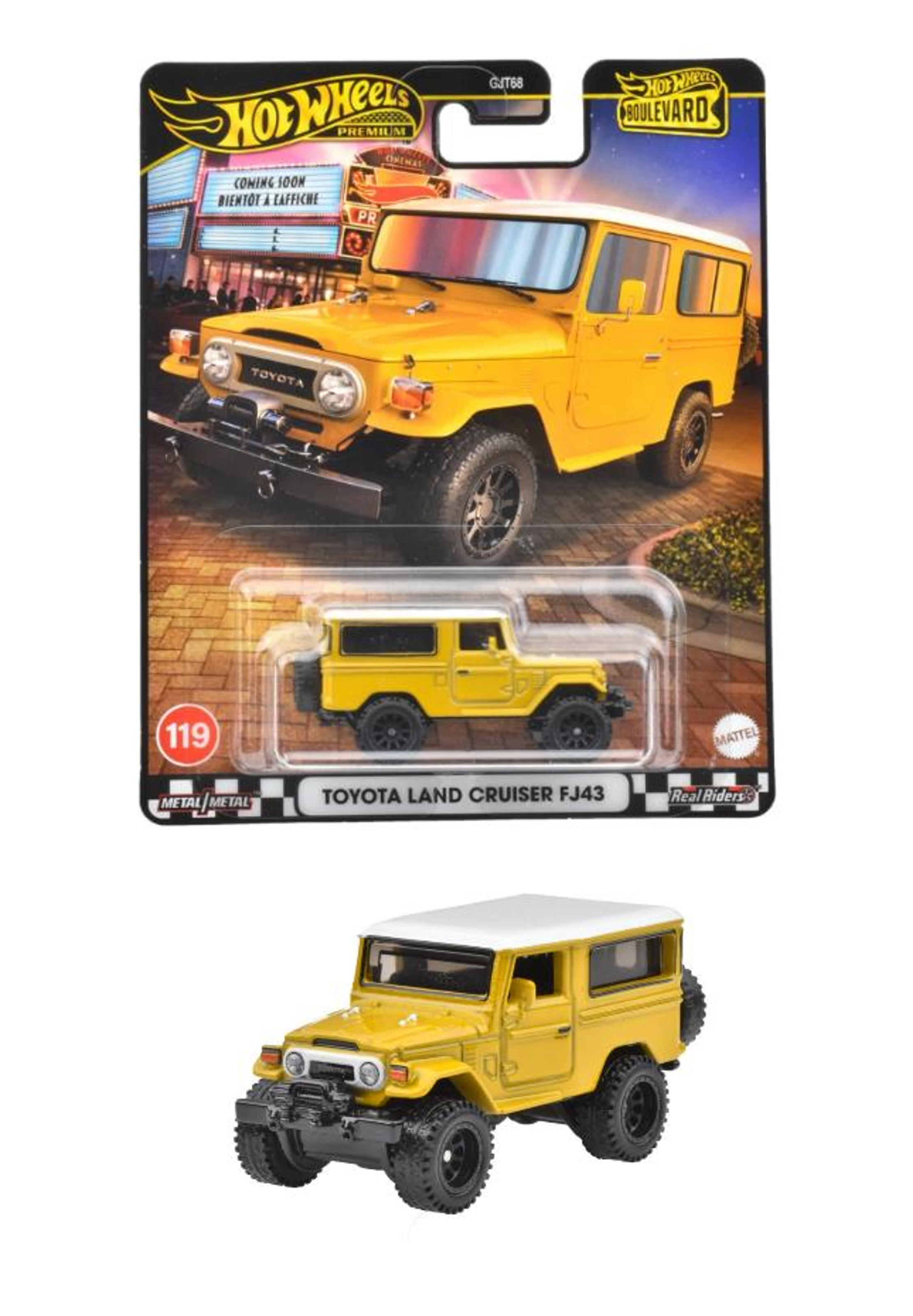 JBL25-9866 ホットウィール ブールバード トヨタ ランドクルーザー FJ43