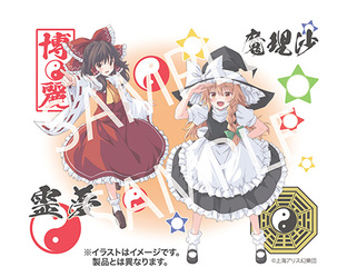 Dup-101 ディテールアップシリーズNo.101 東方Project 博麗 霊夢/霧雨 魔理沙 汎用キャラクターデカール