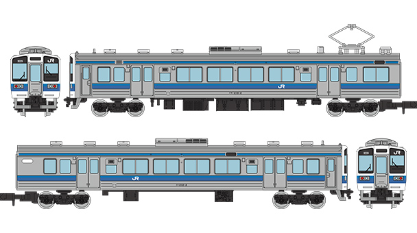 333500 鉄道コレクション JR213系0番代 2両セットA