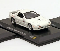 K07057A3B 京商オリジナル 1/64 頭文字D マツダ サバンナ RX-7 (FC3S)