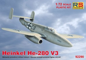 92290 RSモデル 1/72ハインケル 280 V3