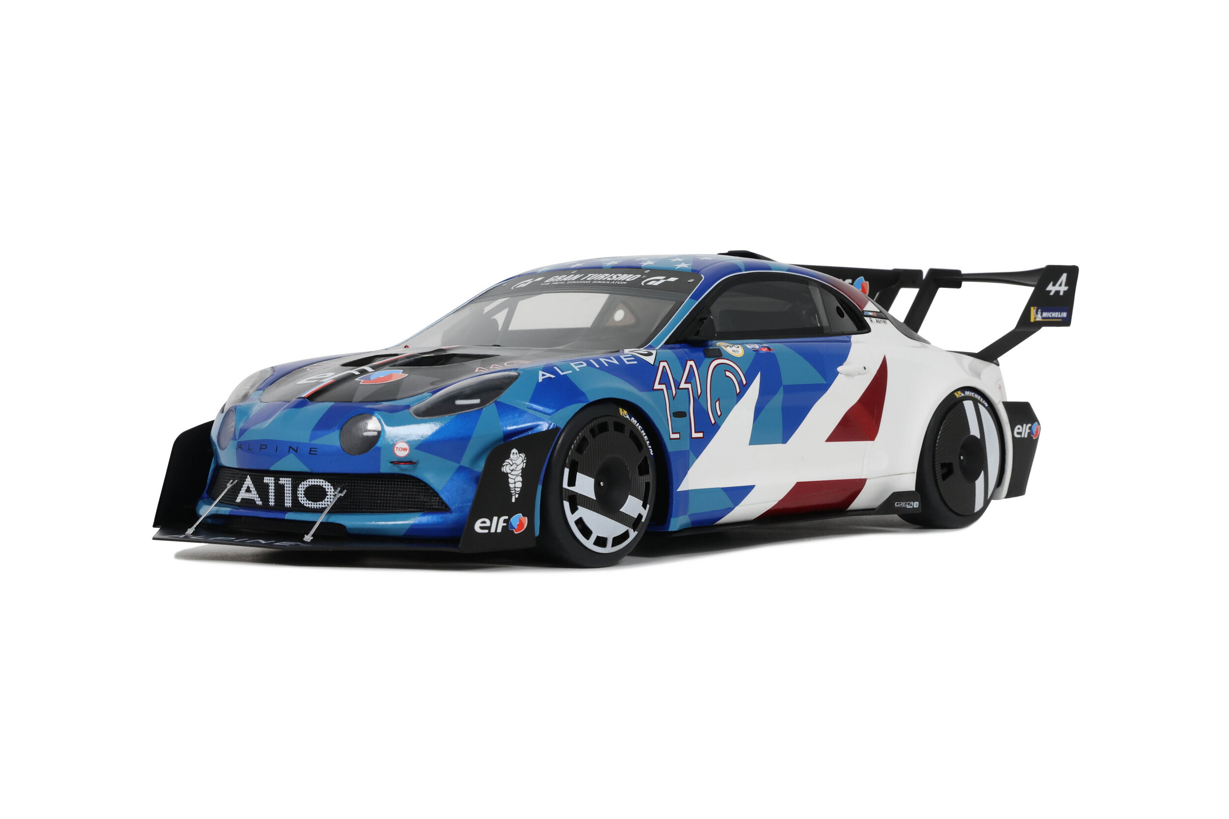 OTM1095 OttO MOBILE 1/18 アルピーヌ A110 パイクスピーク 2023 (トリコロール)
