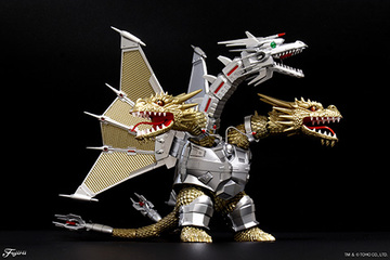 チビマルゴジラ-1001 チビマルゴジラシリーズ №1001 メカキングギドラ 70周年記念バージョン