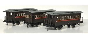 380 ハフ11、ハフ13、ハフ14(保存車仕様)3両セット