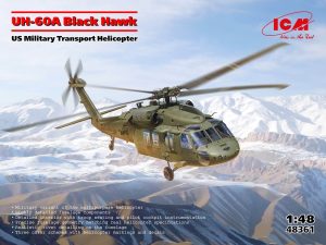 48361 ICM 1/48 アメリカ陸軍輸送ヘリコプターUH-60A  ブラックホーク