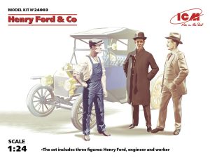 24003 ICM 1/24 ヘンリーフォード&Co フィギュア