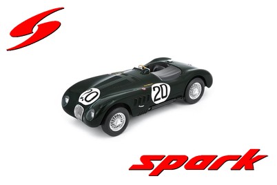 18LM51 1/18 Jaguar XK 120 C No.20 Winner Le Mans 24H 1951 P. Walker ? P. Whitehead