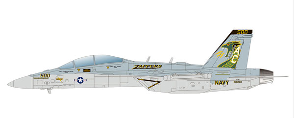 TPA-48 プラッツ/イタレリ 1/48 アメリカ海軍 電子戦機 EA-18G グラウラー VAQ-130 ザッパーズ