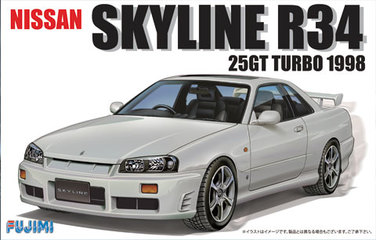 ID-124 1/24 R34 スカイライン25GT ターボ1998