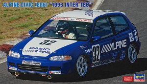 20688 1/24 アルパイン シビック (EG6) '1993 インターTEC'