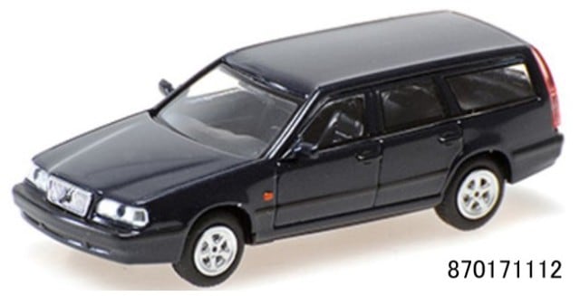 870171112 MINICHAMPS 1/87 ボルボ 850 ブレイク 1994 ダークブルーメタリック