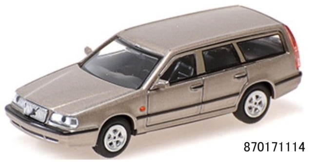 870171114 MINICHAMPS 1/87 ボルボ 850 ブレイク 1994 グレーメタリック