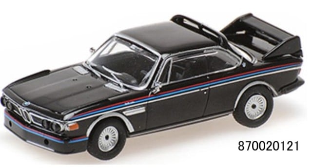 870020121 MINICHAMPS 1/87 BMW 3.0 CSL 1973 ブラック