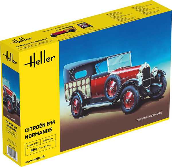 HE80729 エレール 1/24 シトロエン B14 ノルマンド