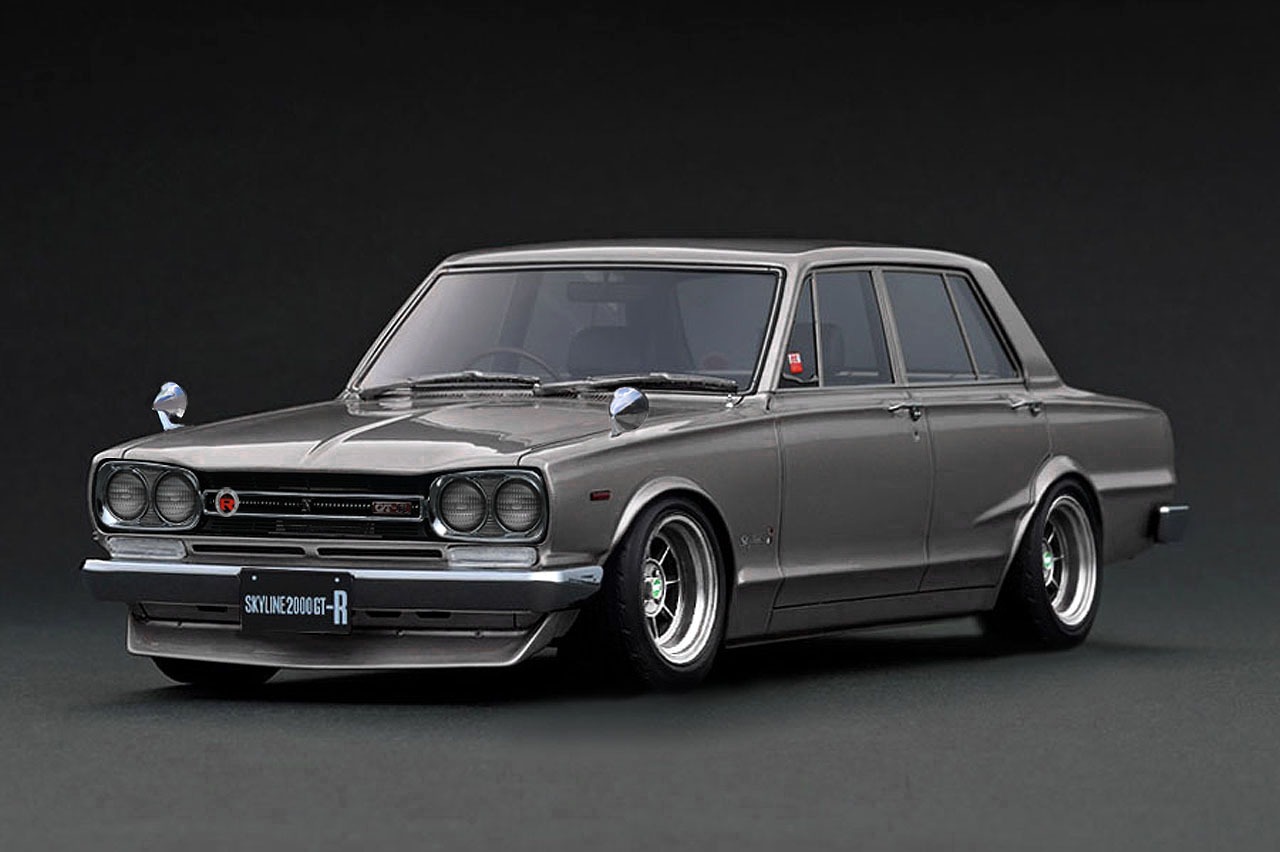 IG3512 IGモデル 1/18 Nissan Skyline 2000 GT-R (PGC10) Silver