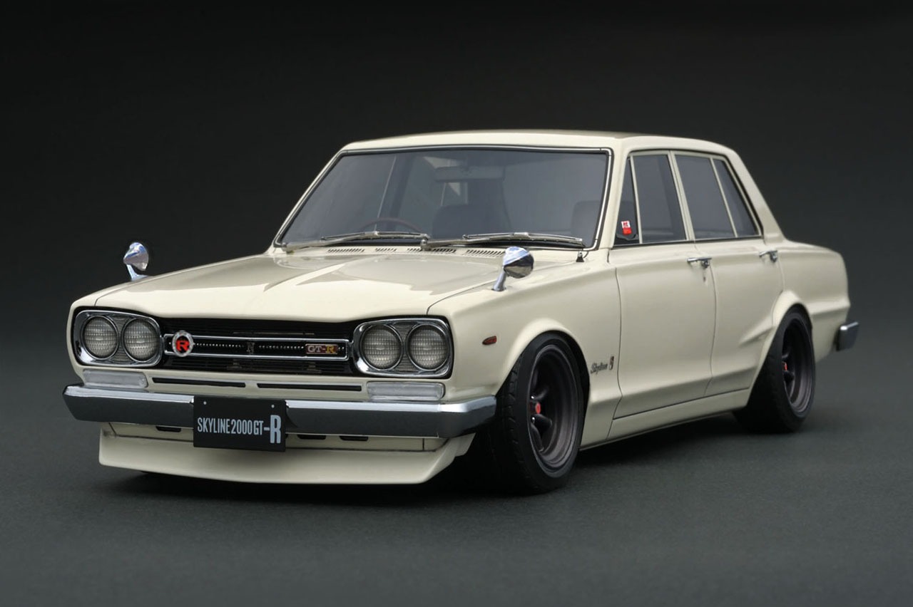 IG3513 IGモデル 1/18 Nissan Skyline 2000 GT-R (PGC10) White