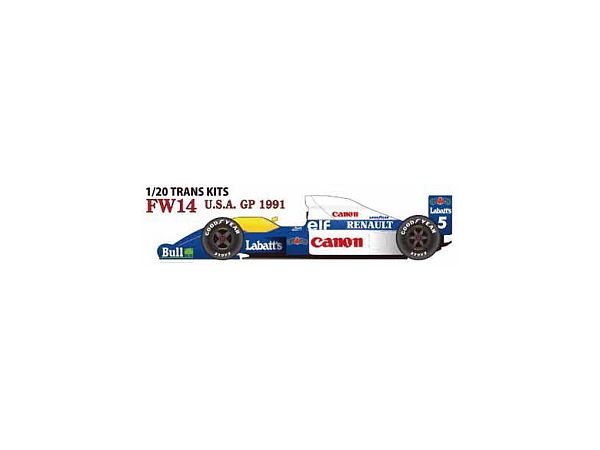 S27-TK2079 1/20 FW14 U.S.A.GP 1991 トランスキット