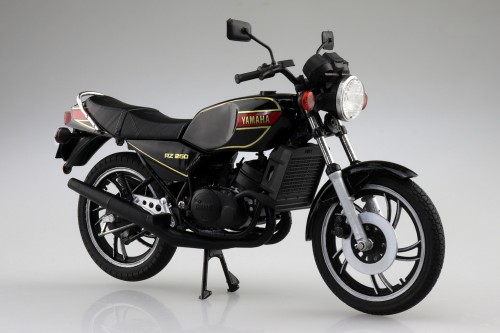 110423 1/12 完成品バイク YAMAHA RZ250 ニューヤマハブラック