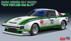 20661 1/24 マツダ サバンナ RX-7 (SA22C) '1979 ポートランド CAR No.77'