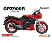 ザ☆バイク No.49 1/12 カワサキ ZX900A GPZ900R Ninja '90 カスタムパーツ付き