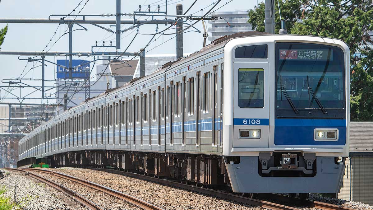 31937 西武6000系(新宿線・6108編成)増結用中間車6両セット(動力無し)