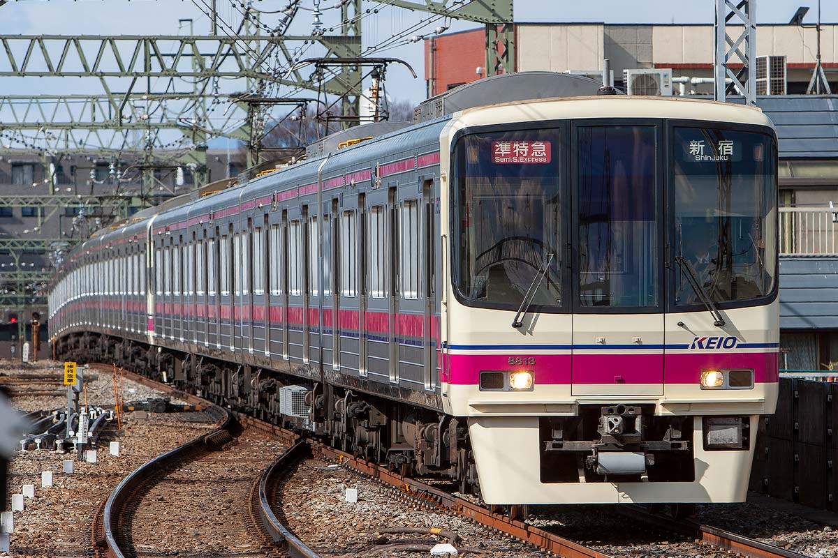 31913 京王8000系(車番選択式・ロングスカート・分割編成)基本4両編成セット(動力付き)