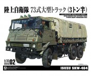 1/35 ミリタリーモデルキット No.2 73式大型トラック(SKW-464)