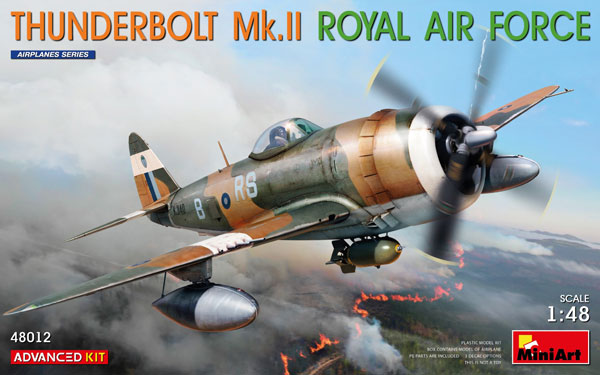 MA48012 ミニアート 1/48 サンダーボルト Mk.II イギリス空軍 アドバンスドキット